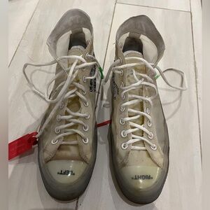 Off-White Chuck Taylor Vulcanized High Top Sneakers